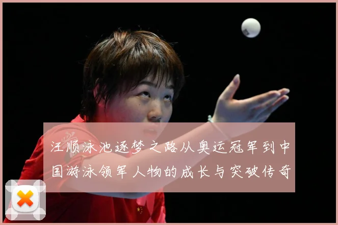 汪顺泳池逐梦之路从奥运冠军到中国游泳领军人物的成长与突破传奇